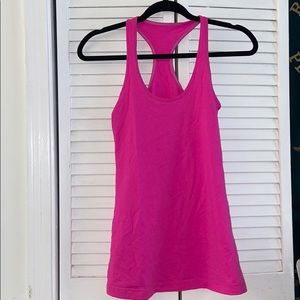 Pink Lululemon tank